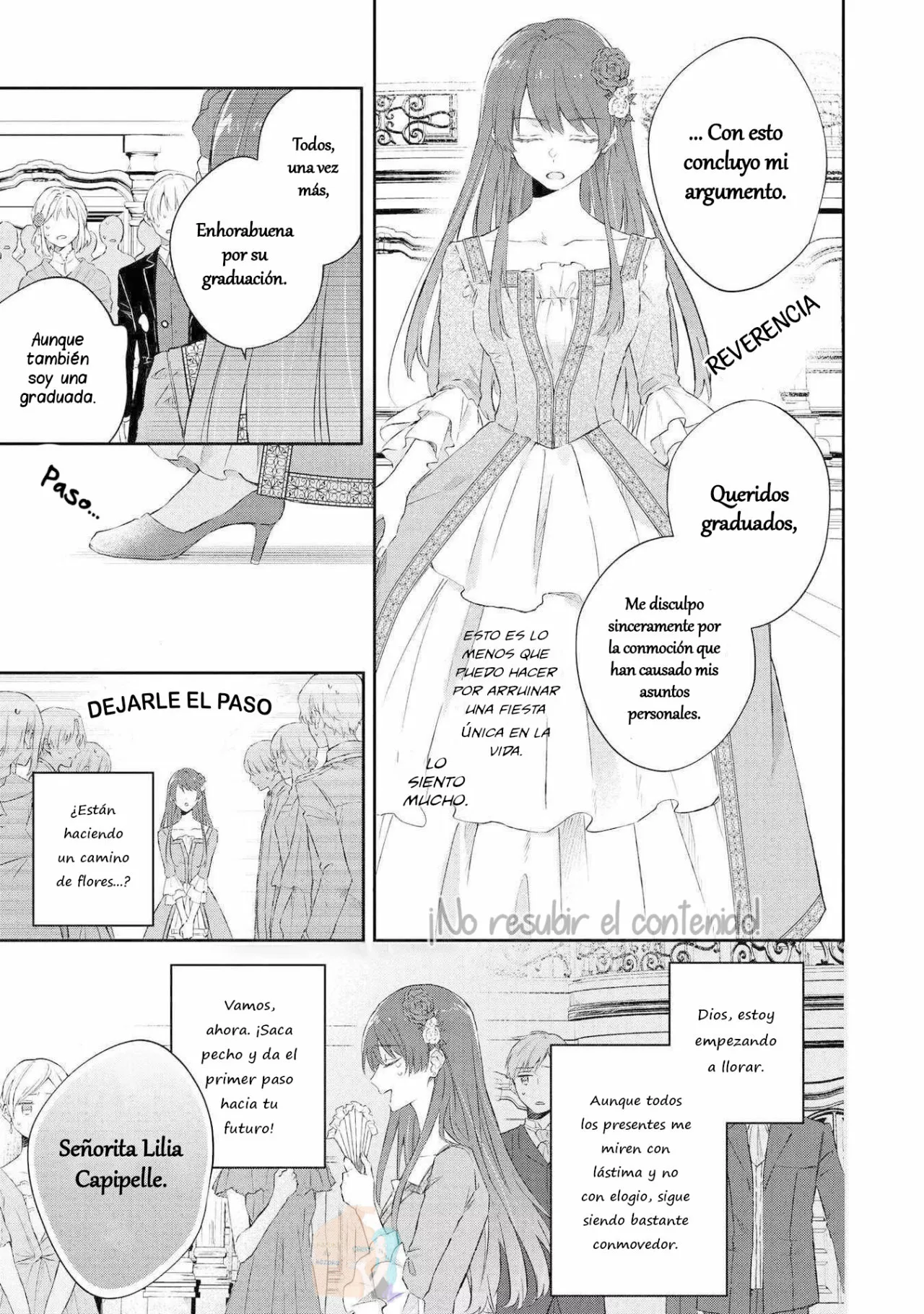Aunque pueda ser una Villana, ¡Te mostraré que puedo obtener la Felicidad! Capítulo 21 - Page 26