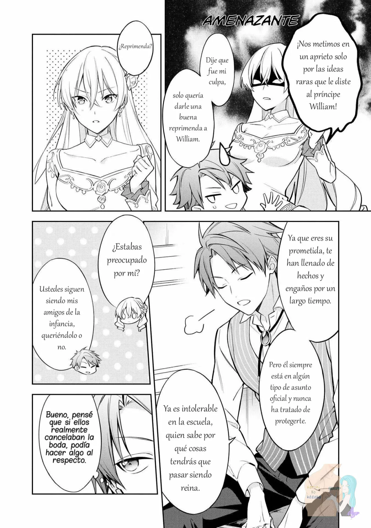 Aunque pueda ser una Villana, ¡Te mostraré que puedo obtener la Felicidad! Capítulo 23 - Page 27