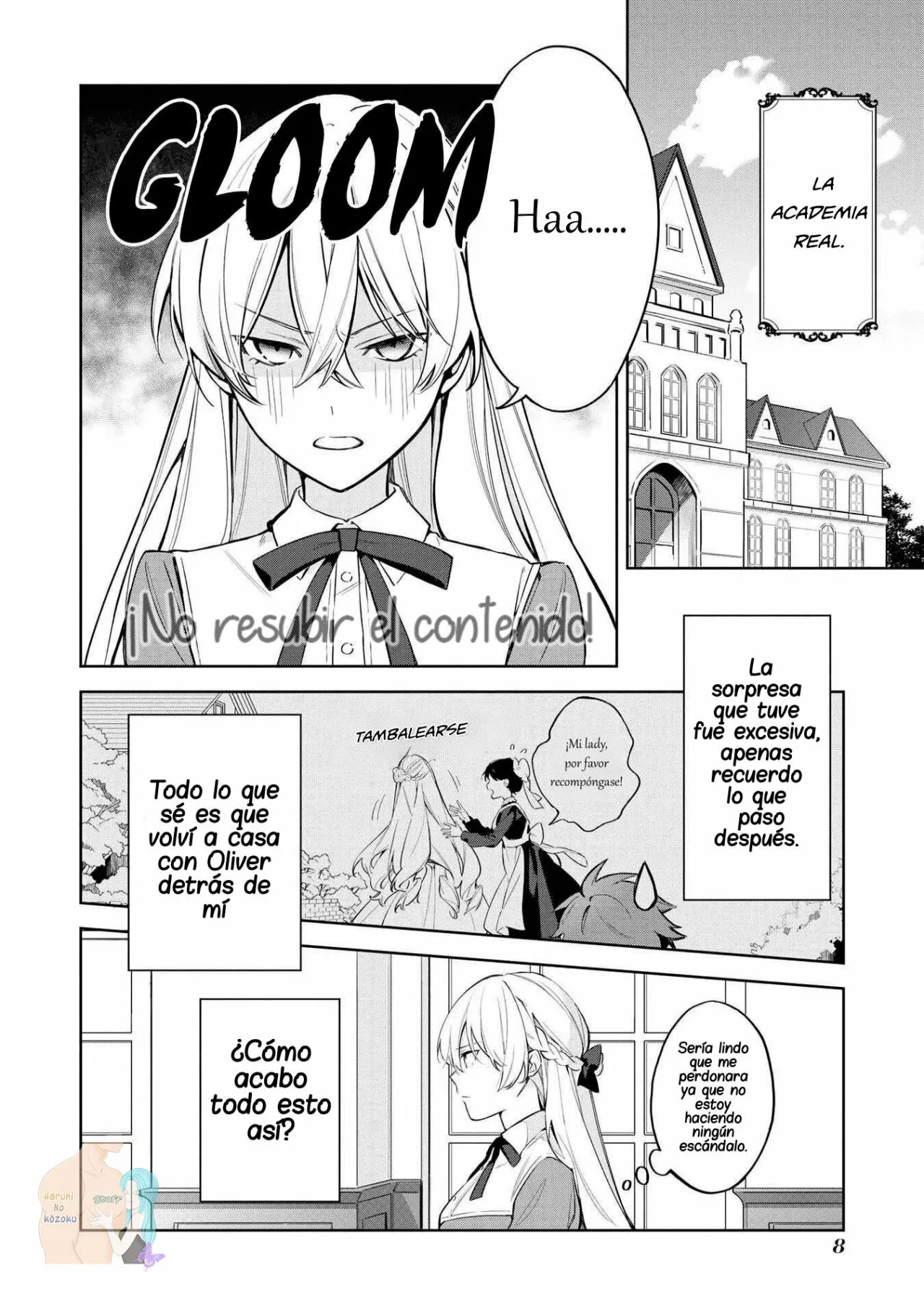 Aunque pueda ser una Villana, ¡Te mostraré que puedo obtener la Felicidad! Capítulo 23 - Page 5
