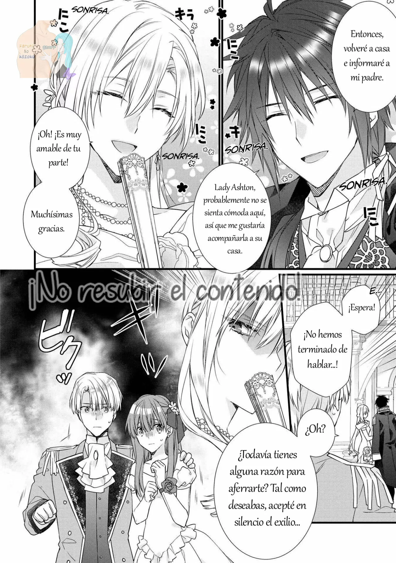 Aunque pueda ser una Villana, ¡Te mostraré que puedo obtener la Felicidad! Capítulo 26 - Page 19