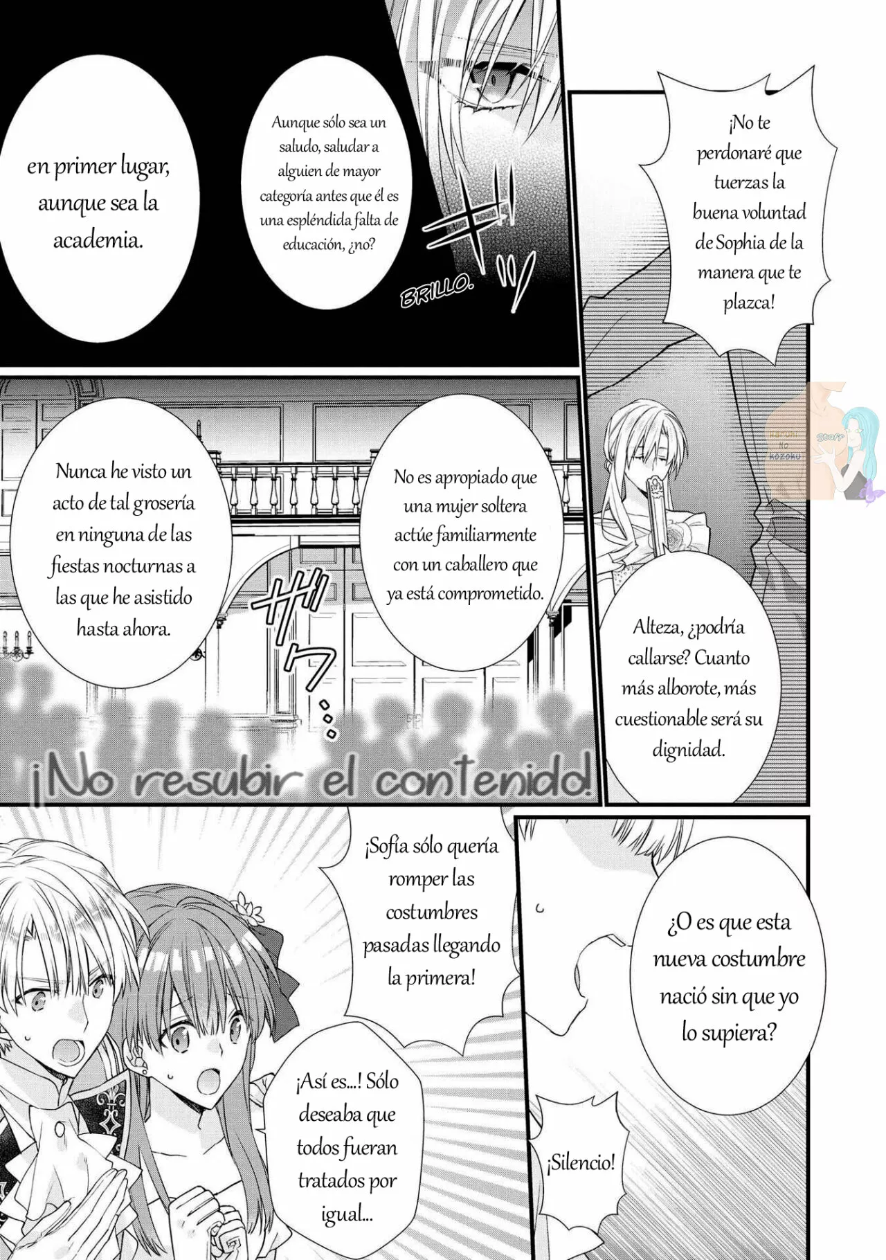 Aunque pueda ser una Villana, ¡Te mostraré que puedo obtener la Felicidad! Capítulo 26 - Page 7