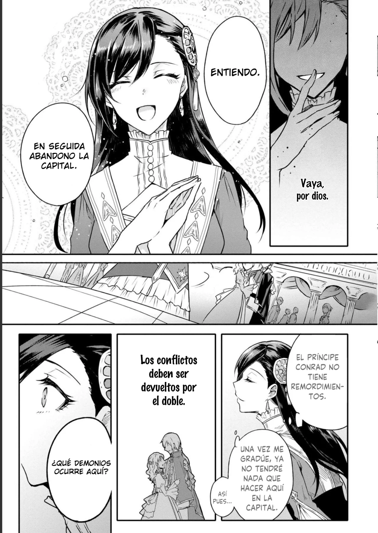 Aunque pueda ser una Villana, ¡Te mostraré que puedo obtener la Felicidad! Capítulo 40 - Page 9