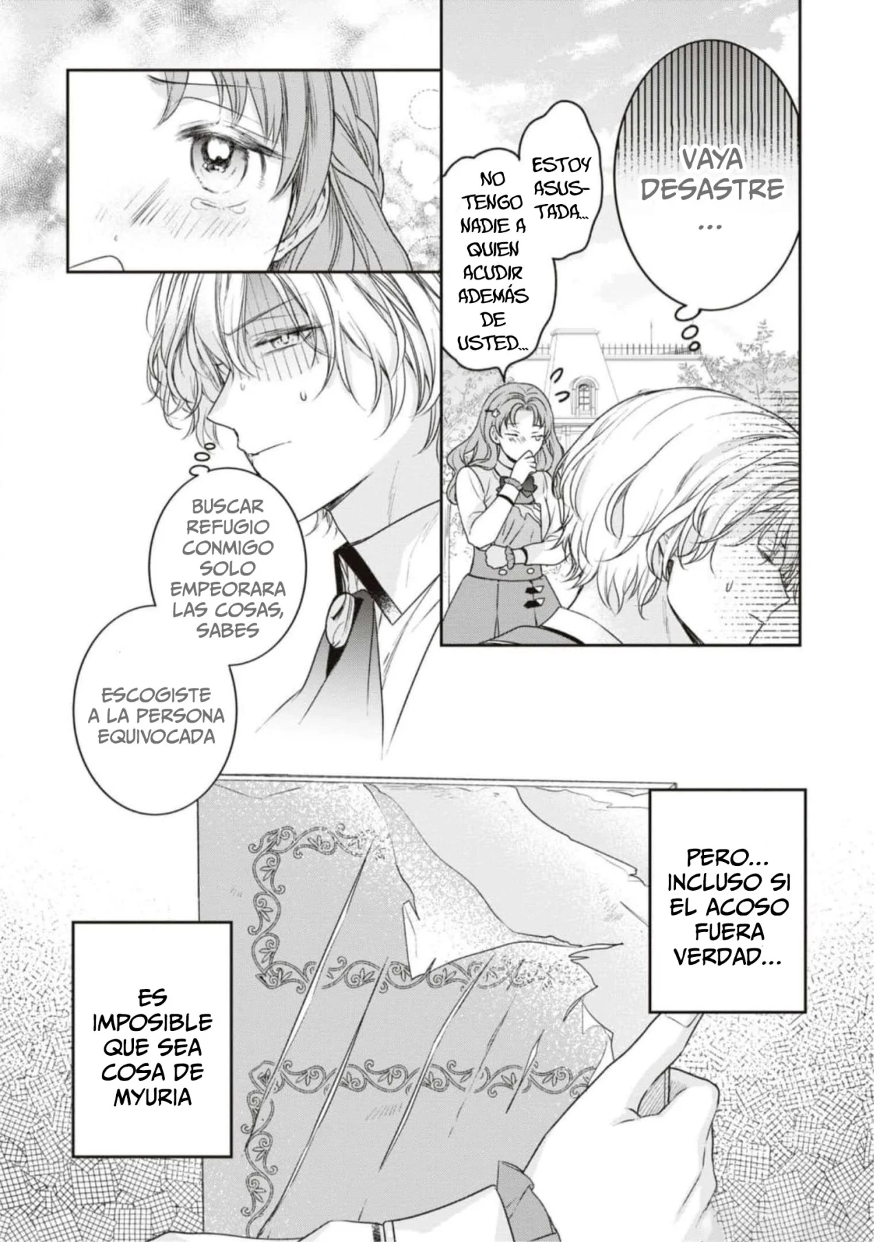 Aunque pueda ser una Villana, ¡Te mostraré que puedo obtener la Felicidad! Capítulo 44 - Page 7