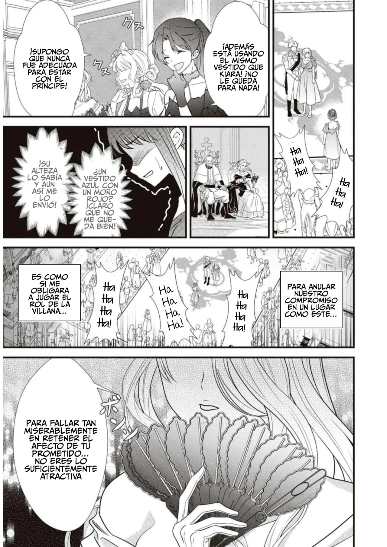 Aunque pueda ser una Villana, ¡Te mostraré que puedo obtener la Felicidad! Capítulo 45 - Page 6