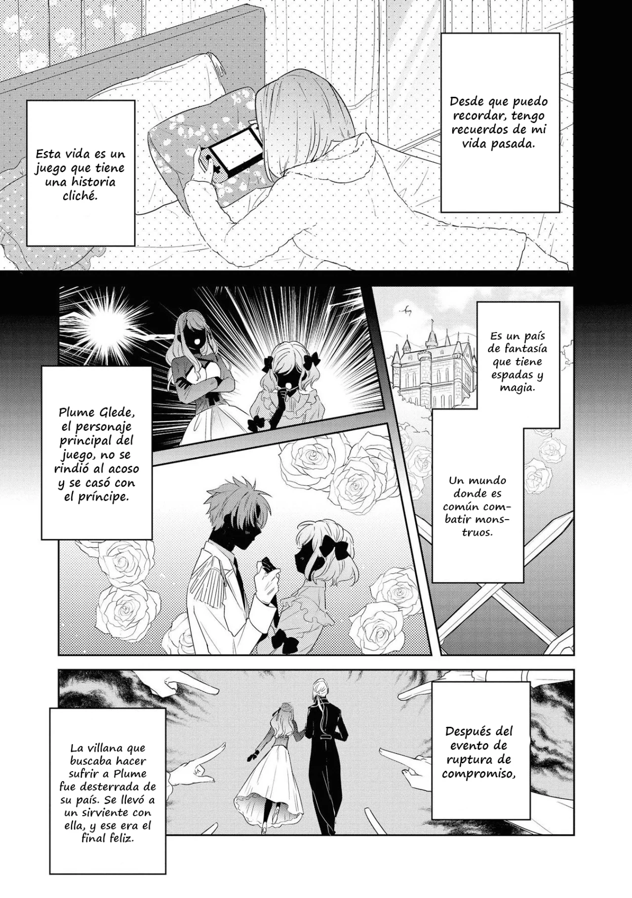 Aunque pueda ser una Villana, ¡Te mostraré que puedo obtener la Felicidad! Capítulo 6 - Page 4