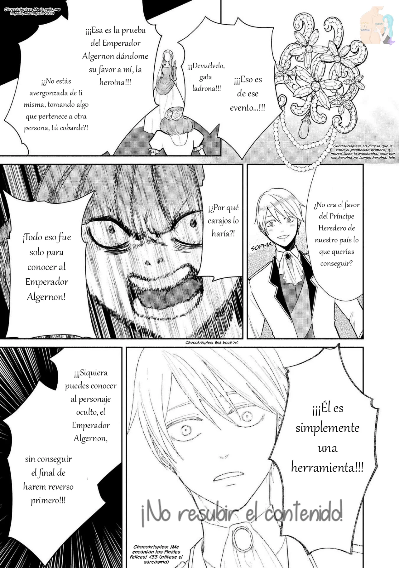 Aunque pueda ser una Villana, ¡Te mostraré que puedo obtener la Felicidad! Capítulo 7 - Page 22