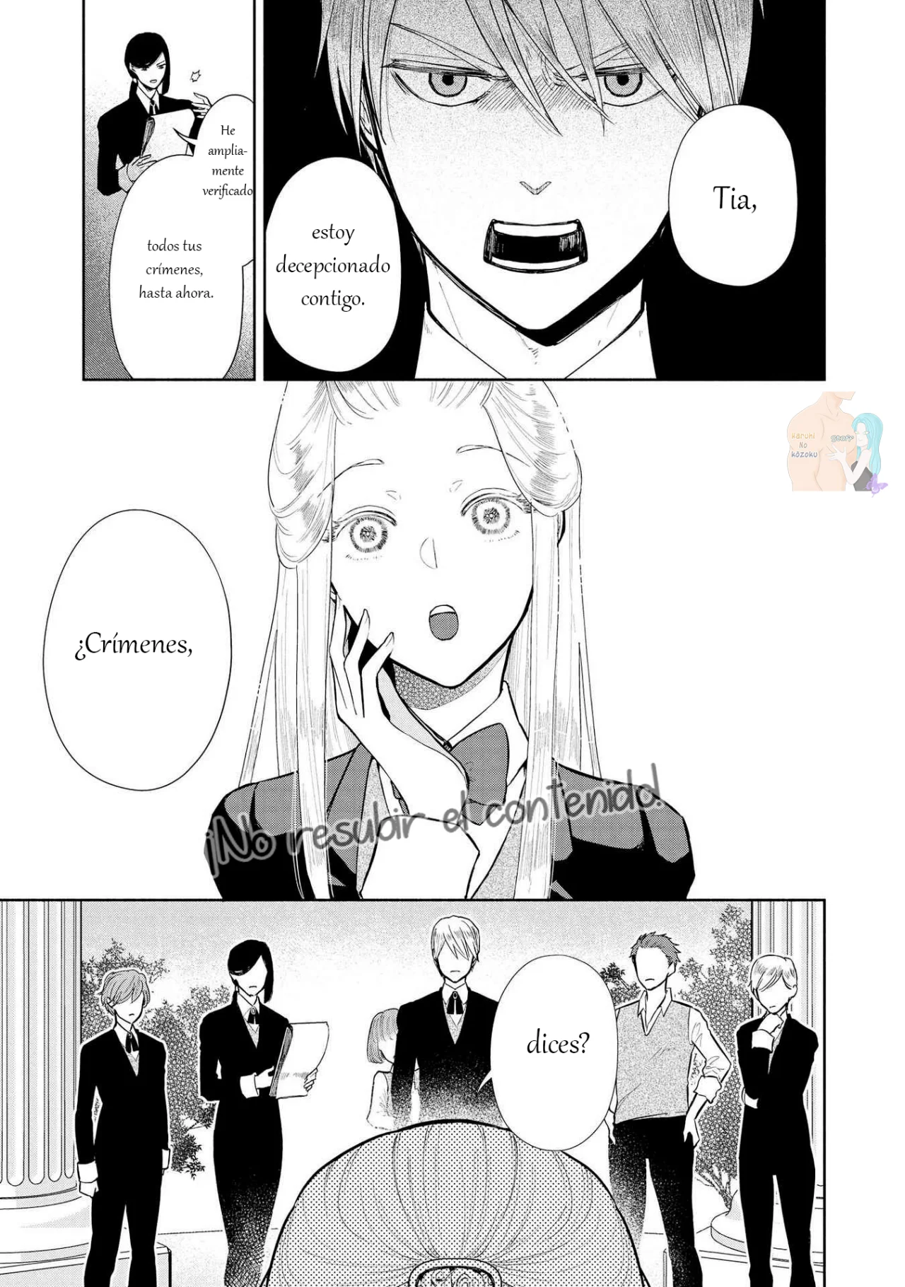 Aunque pueda ser una Villana, ¡Te mostraré que puedo obtener la Felicidad! Capítulo 7 - Page 4