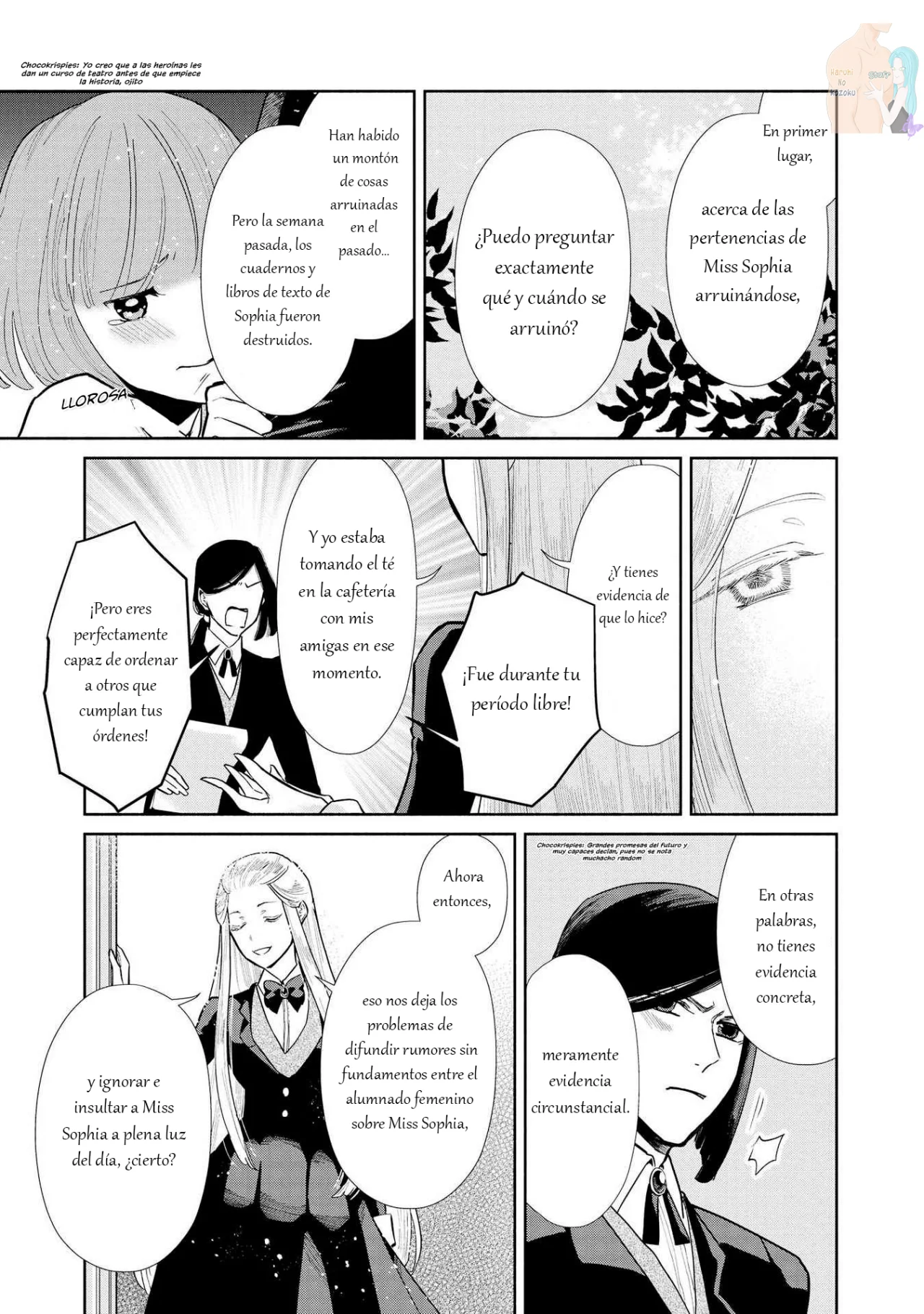 Aunque pueda ser una Villana, ¡Te mostraré que puedo obtener la Felicidad! Capítulo 7 - Page 8
