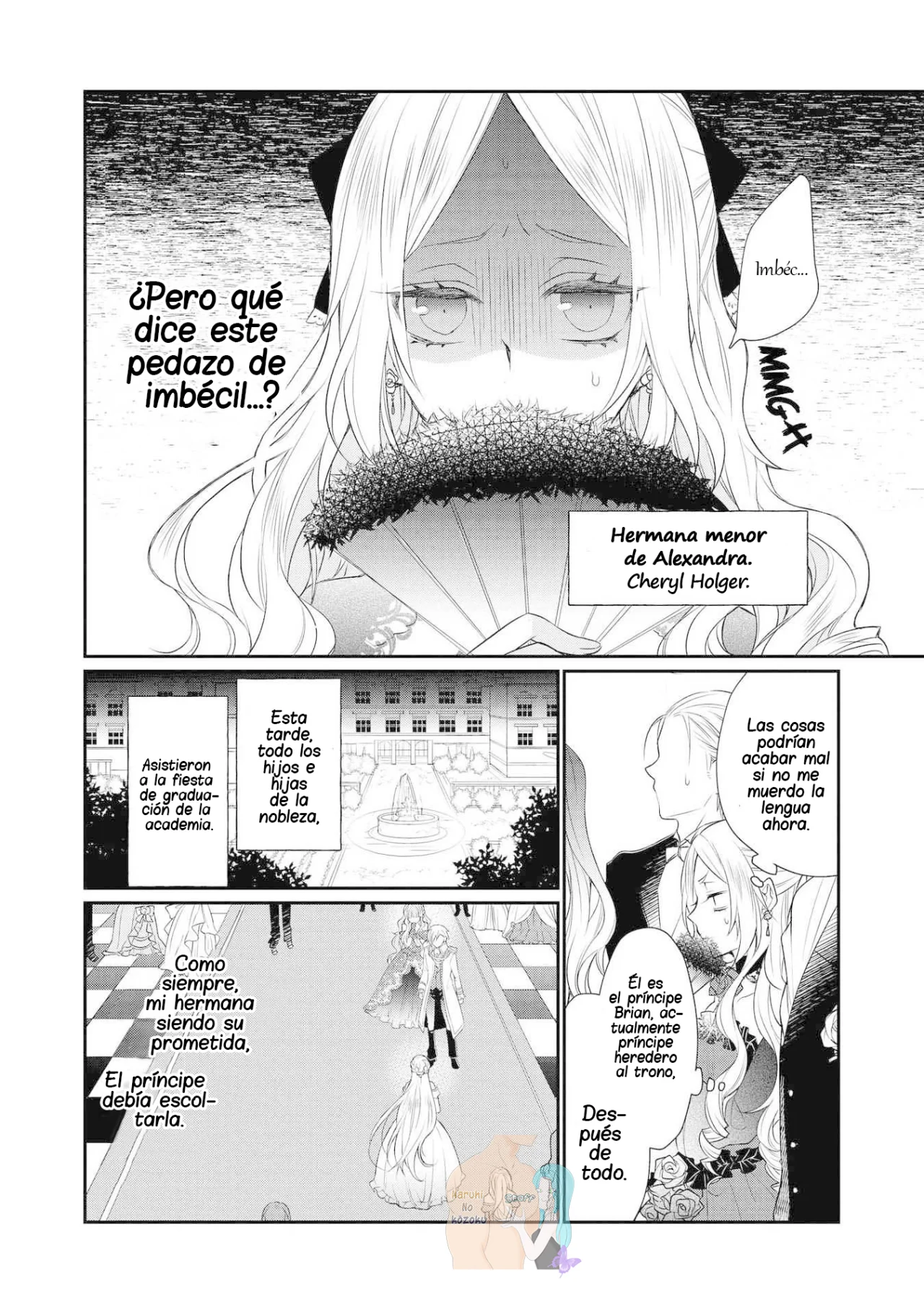 Aunque pueda ser una Villana, ¡Te mostraré que puedo obtener la Felicidad! Capítulo 9 - Page 5