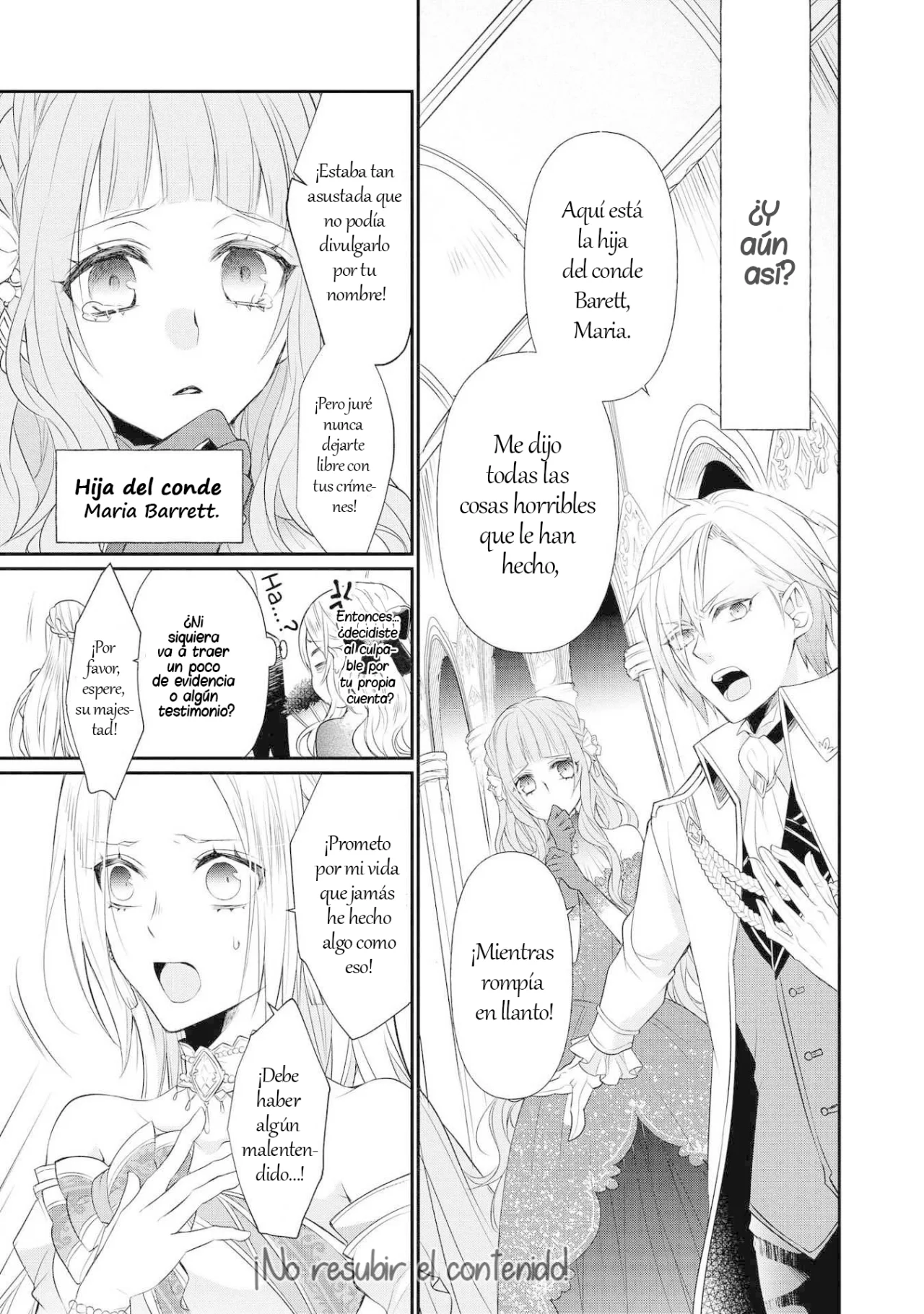 Aunque pueda ser una Villana, ¡Te mostraré que puedo obtener la Felicidad! Capítulo 9 - Page 6