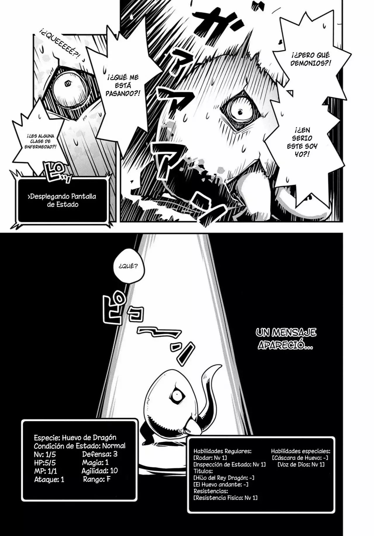 Tensei Shitara Dragon No Tamago Datta – Saikyou Igai Mezasa Nee Capítulo 1 - Page 7
