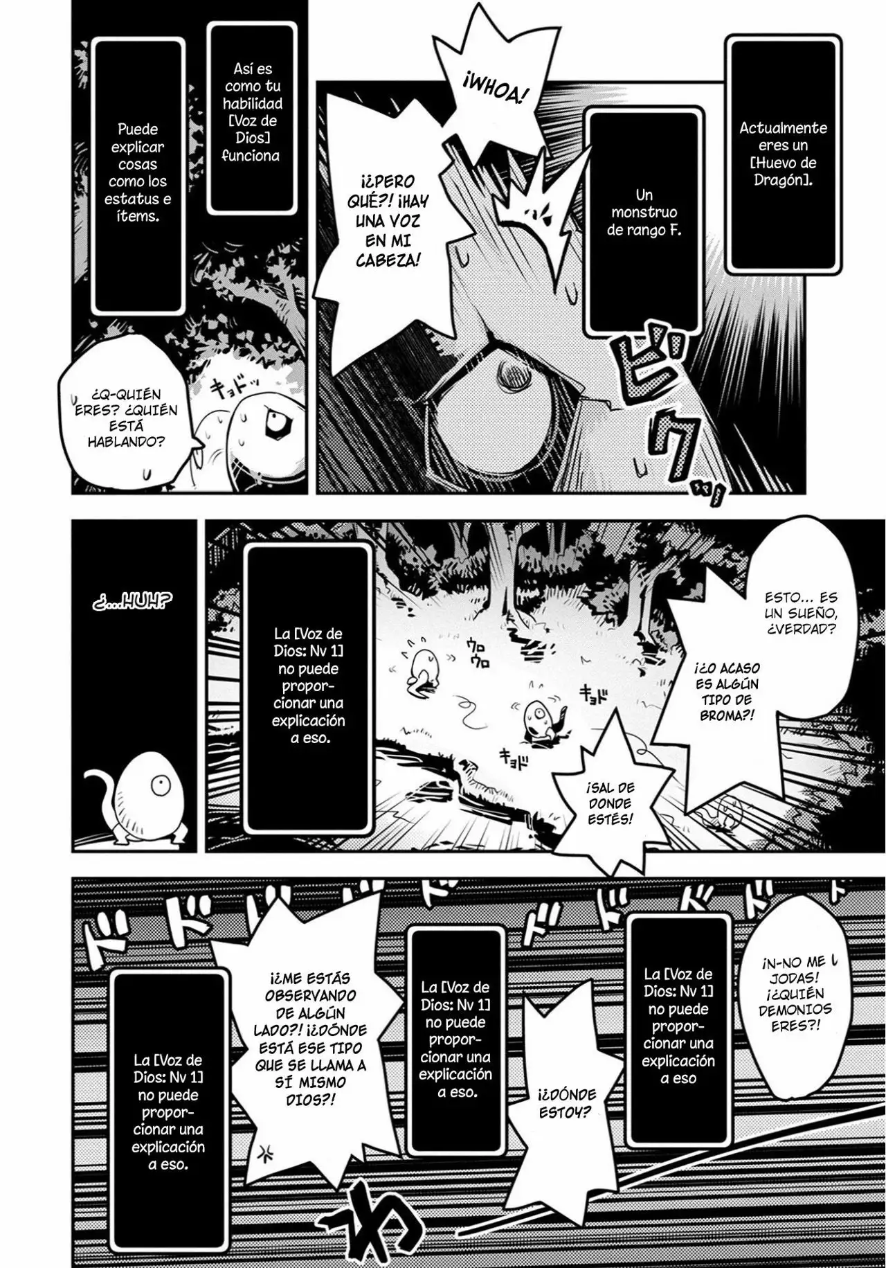 Tensei Shitara Dragon No Tamago Datta – Saikyou Igai Mezasa Nee Capítulo 1 - Page 8