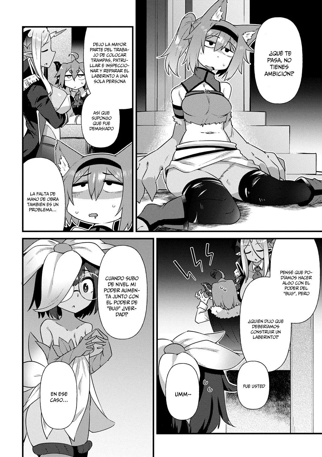 Maou sama no bugtrap dungeon seisakuki Capítulo 4 - Page 9