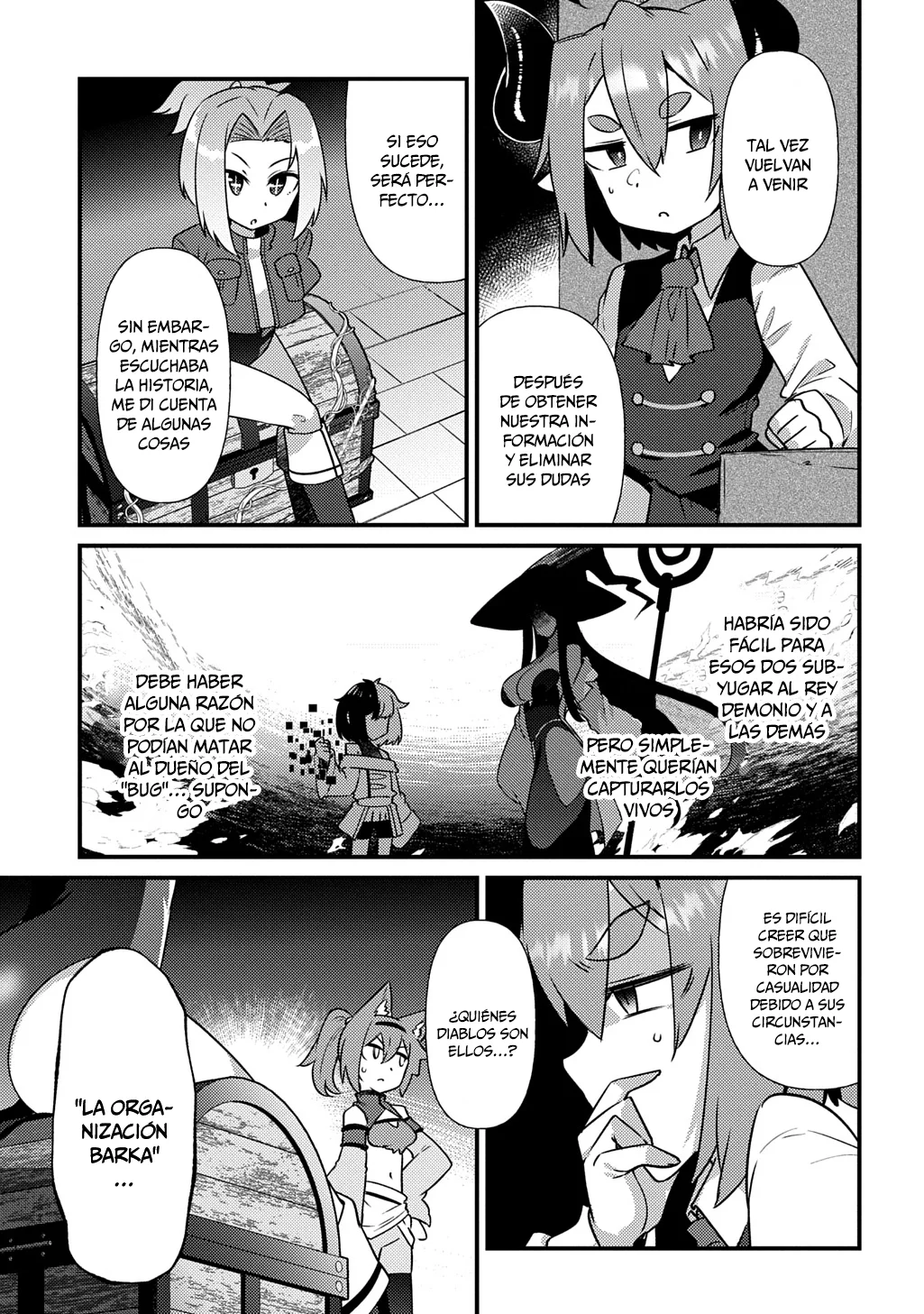 Maou sama no bugtrap dungeon seisakuki Capítulo 7 - Page 6