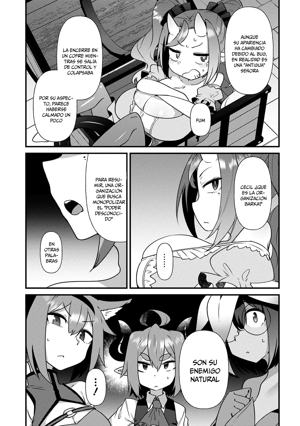 Maou sama no bugtrap dungeon seisakuki Capítulo 7 - Page 8