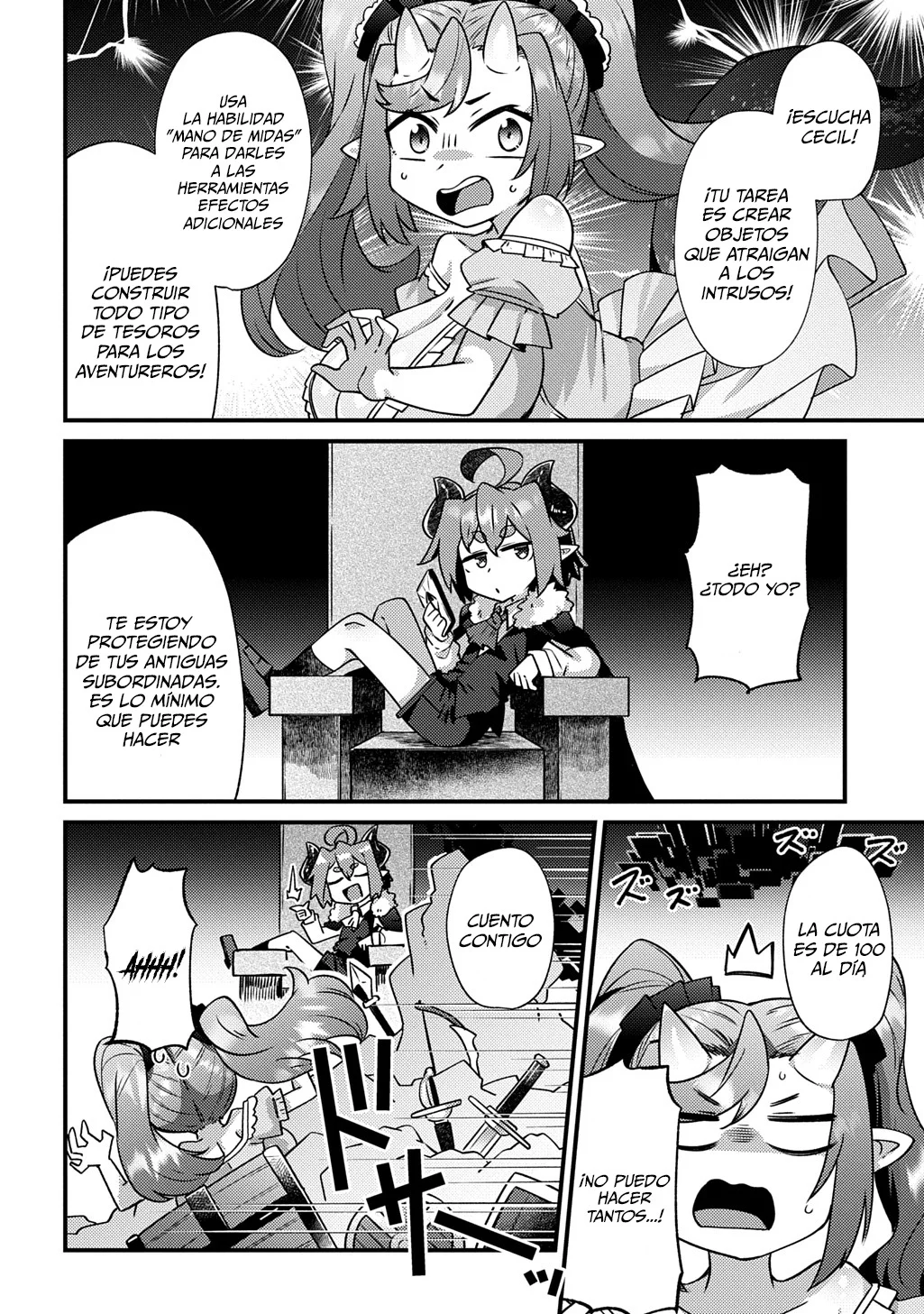 Maou sama no bugtrap dungeon seisakuki Capítulo 9 - Page 3