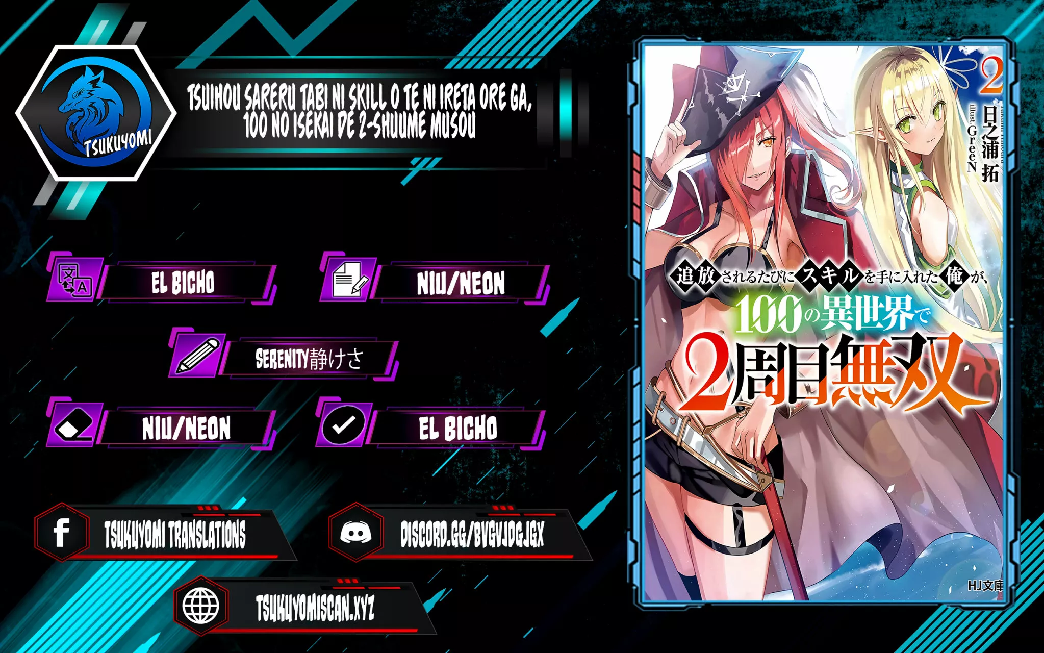 Tsuihou Sareru Tabi ni Skill o Te ni Ireta Ore ga, 100 no Isekai de 2-shuume Musou Capítulo 1 - Page 1