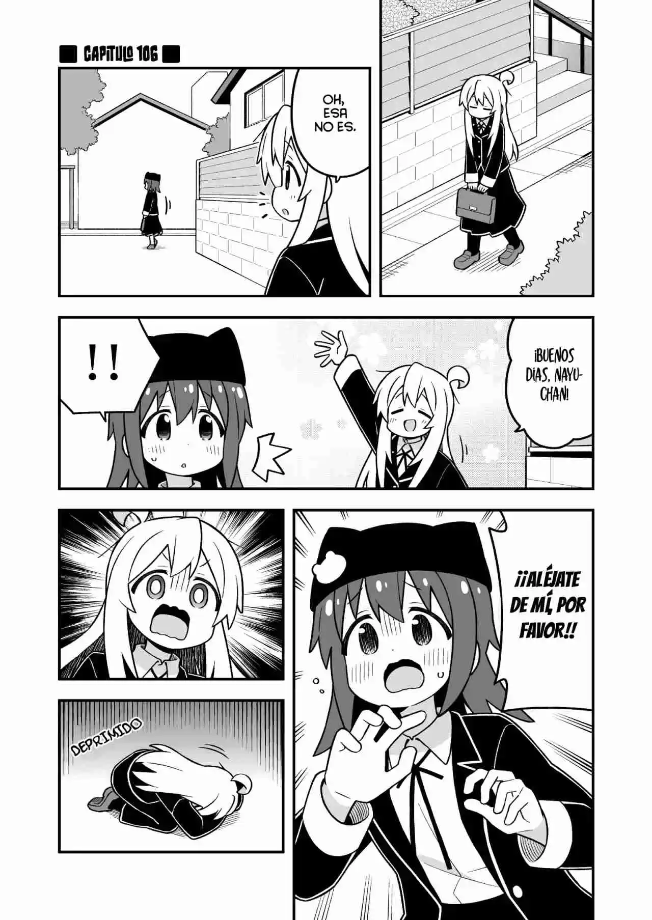Onii-chan wa Oshimai Capítulo 106 - Page 2