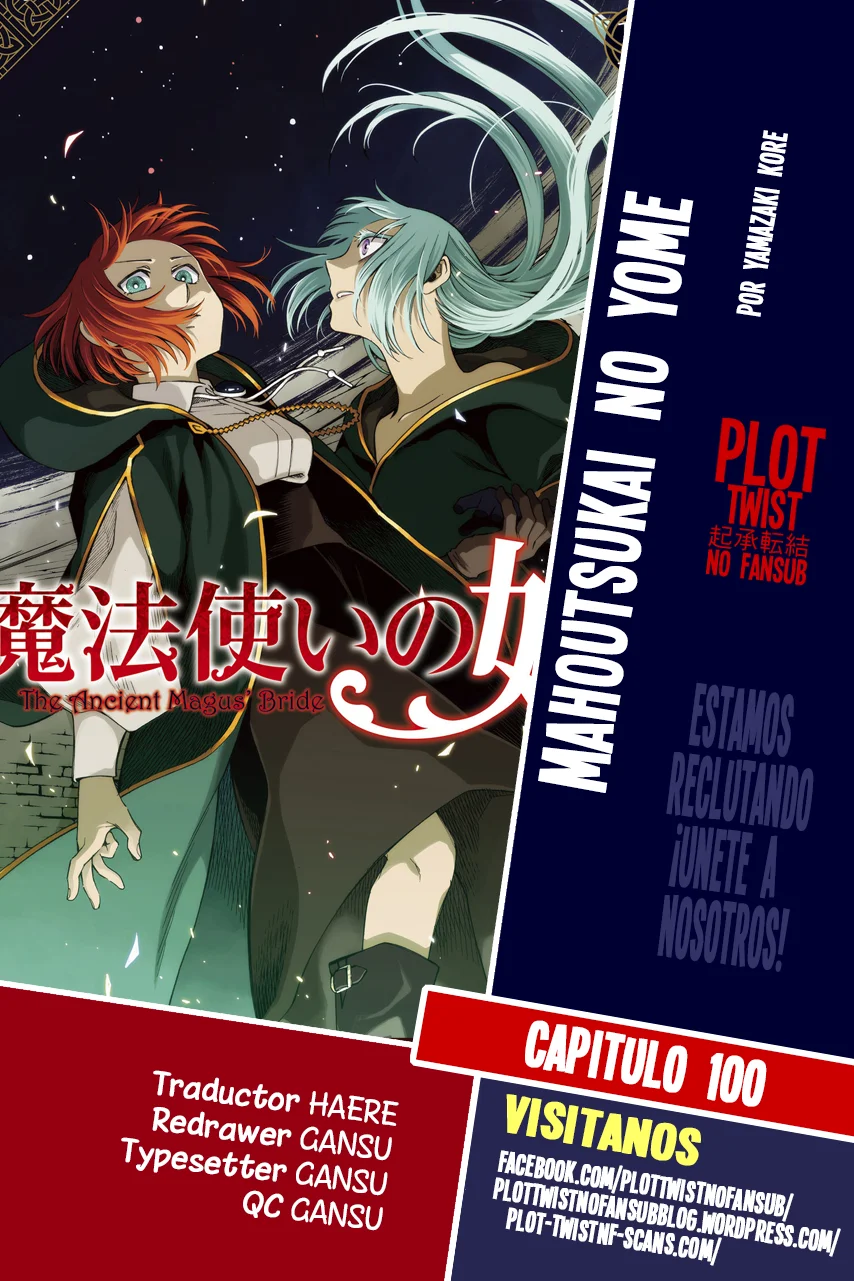 Mahoutsukai no Yome Capítulo 100 - Page 1