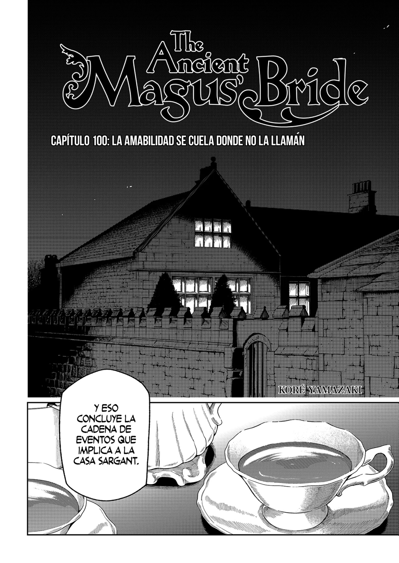Mahoutsukai no Yome Capítulo 100 - Page 3