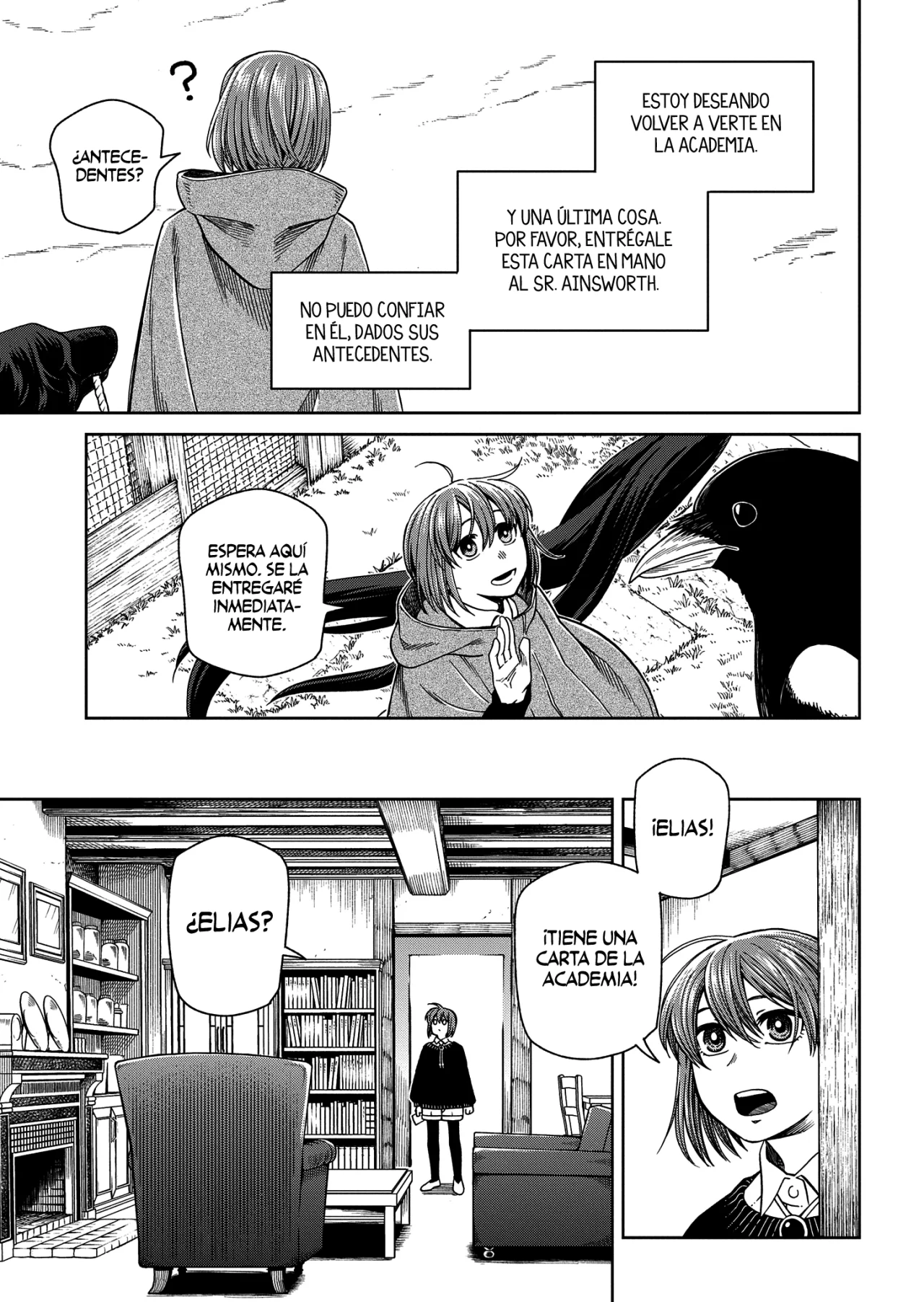 Mahoutsukai no Yome Capítulo 103 - Page 9