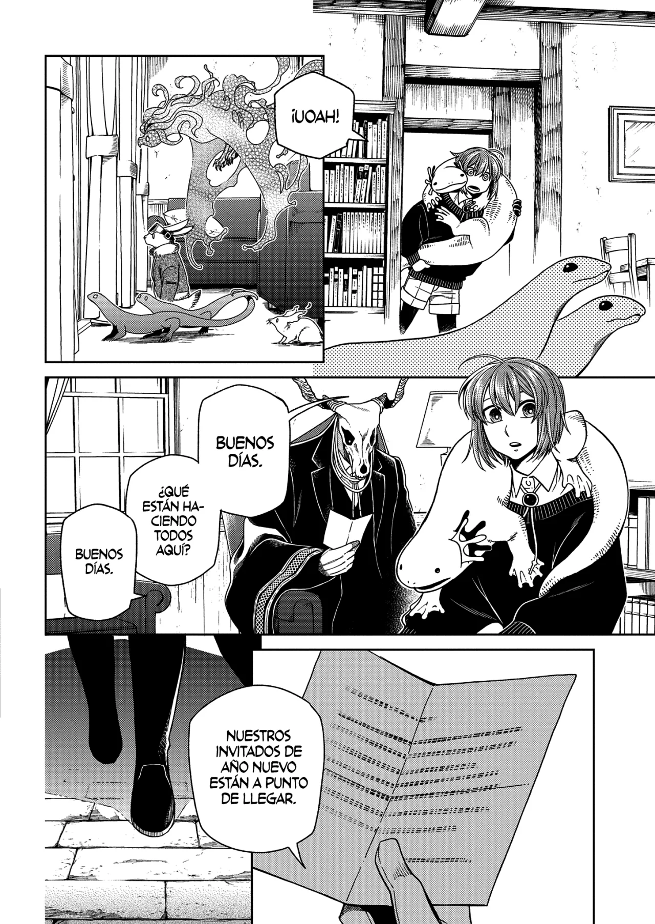 Mahoutsukai no Yome Capítulo 104 - Page 3