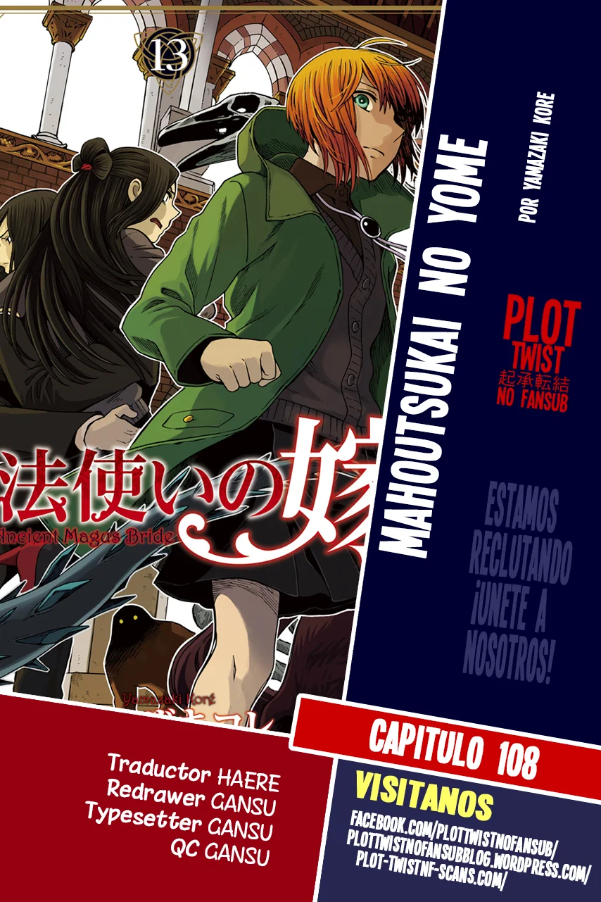 Mahoutsukai no Yome Capítulo 108 - Page 1