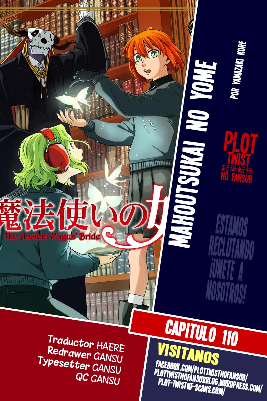 Mahoutsukai no Yome Capítulo 110 - Page 1