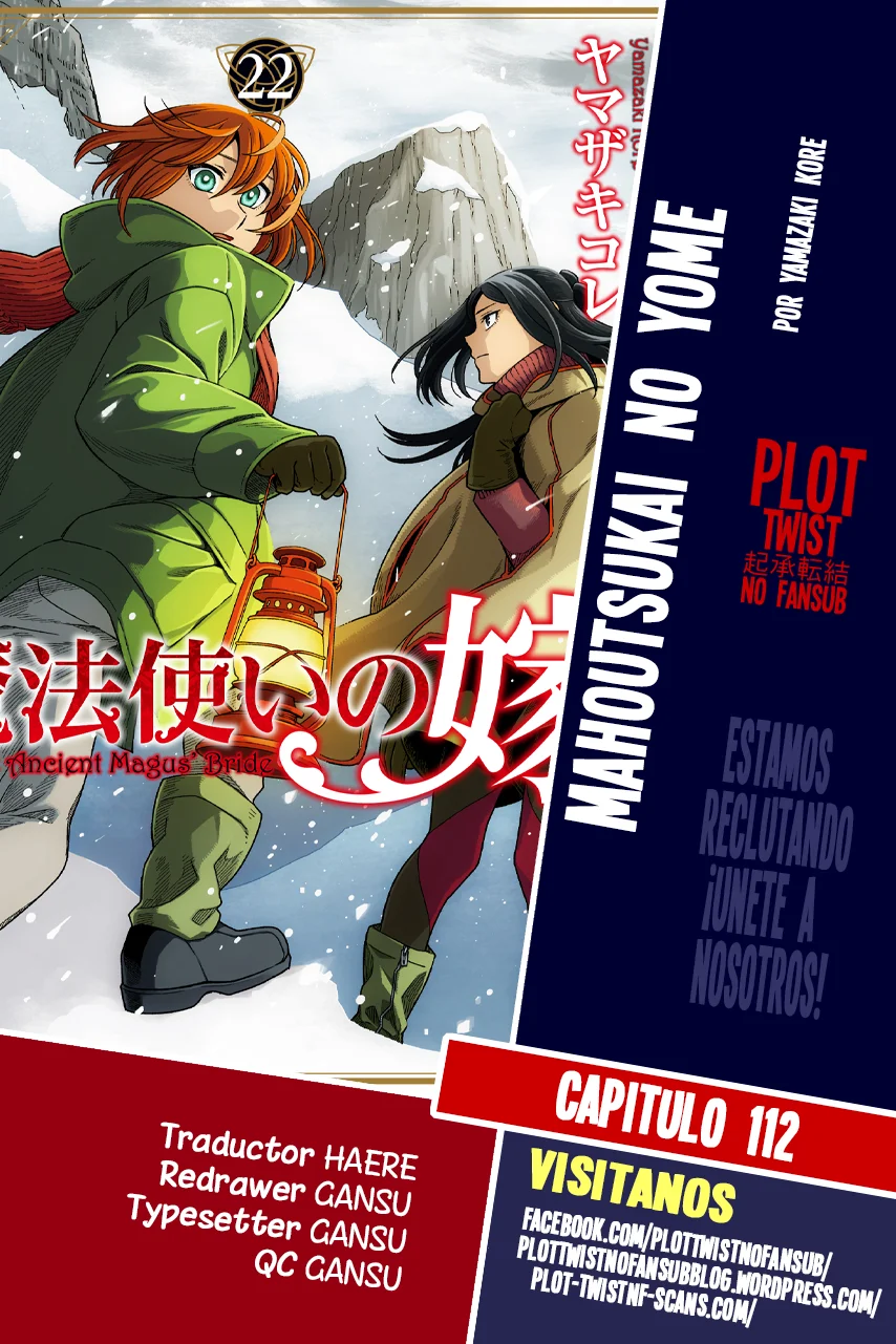 Mahoutsukai no Yome Capítulo 112 - Page 1