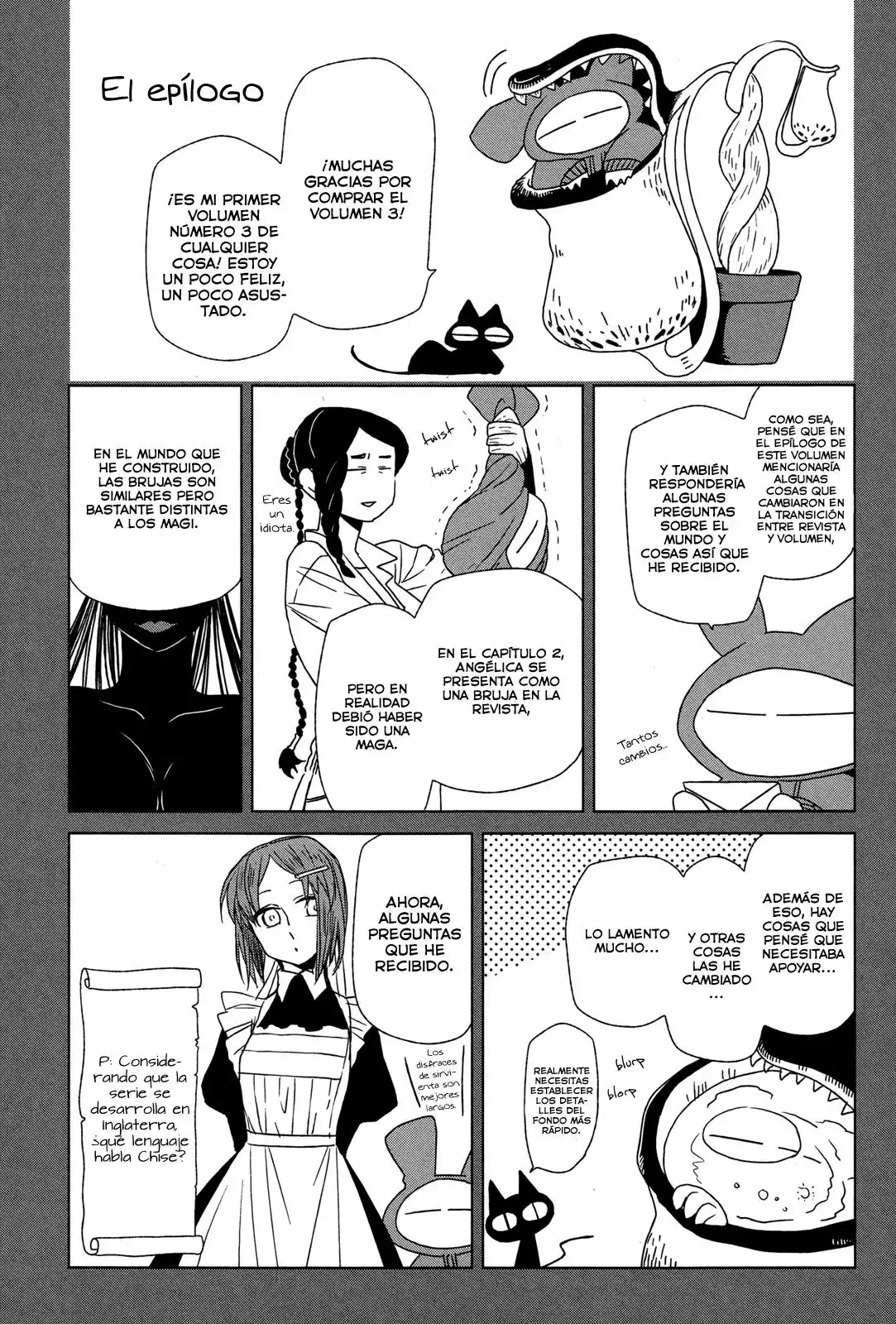 Mahoutsukai no Yome Capítulo 15.5 - Page 5