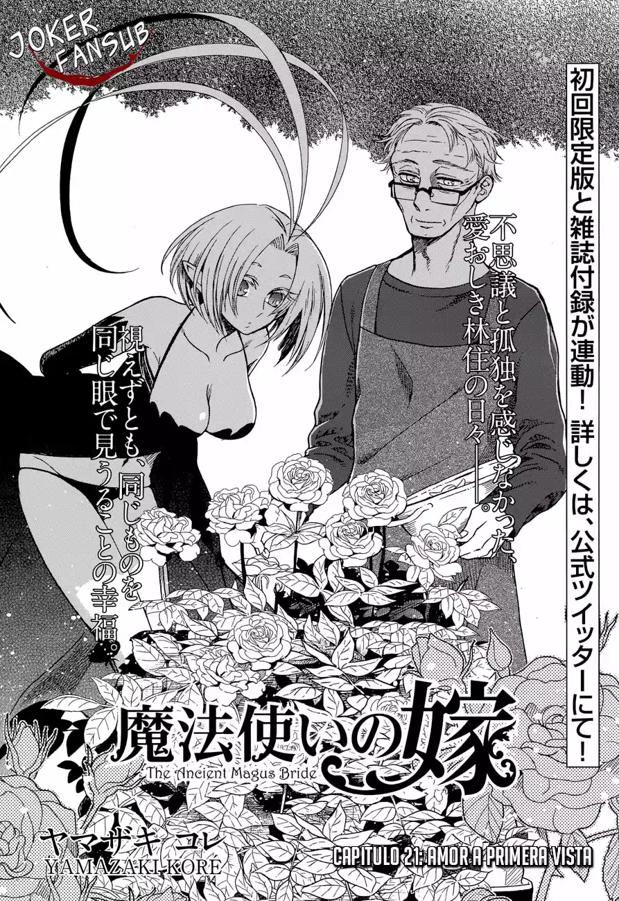Mahoutsukai no Yome Capítulo 21 - Page 3