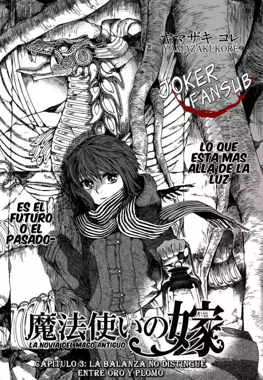 Mahoutsukai no Yome Capítulo 3 - Page 3