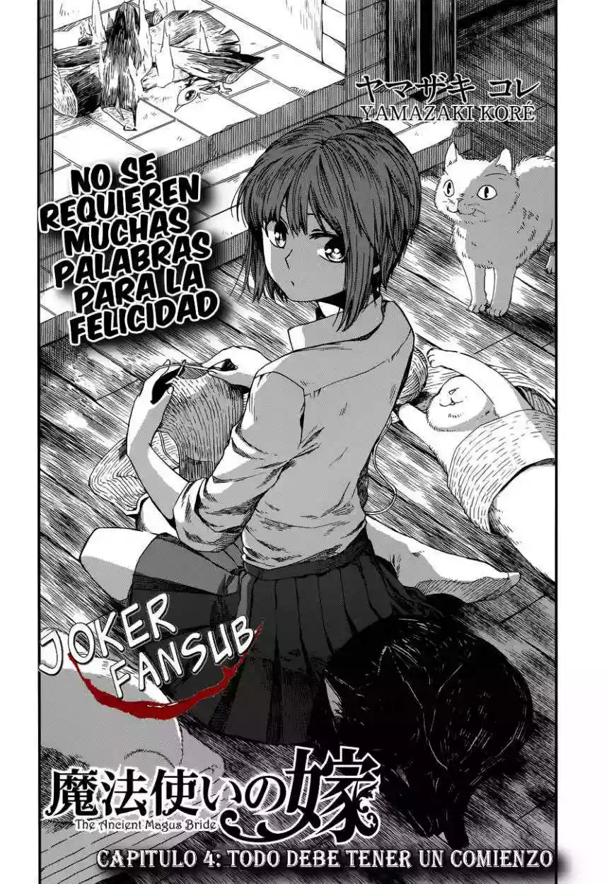 Mahoutsukai no Yome Capítulo 4 - Page 3