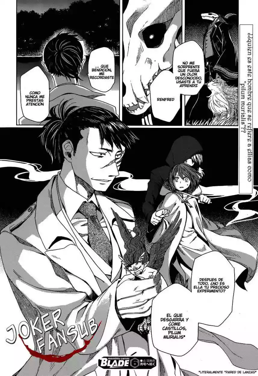 Mahoutsukai no Yome Capítulo 5 - Page 25