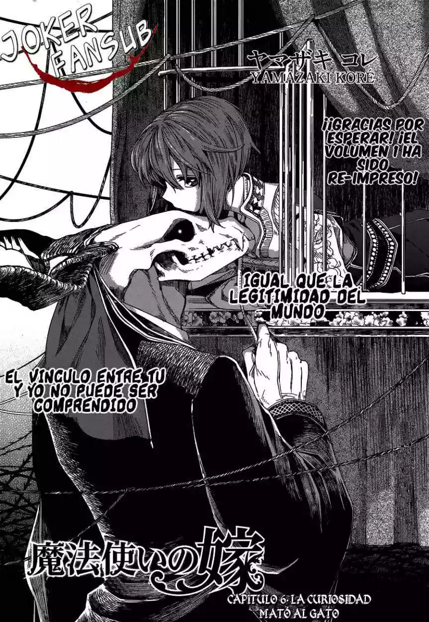 Mahoutsukai no Yome Capítulo 6 - Page 3