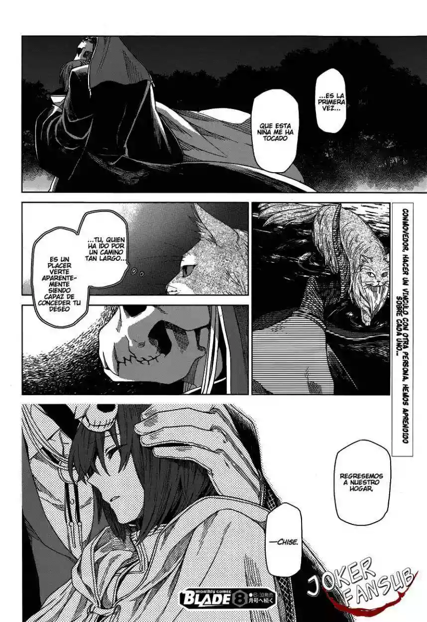 Mahoutsukai no Yome Capítulo 7 - Page 36
