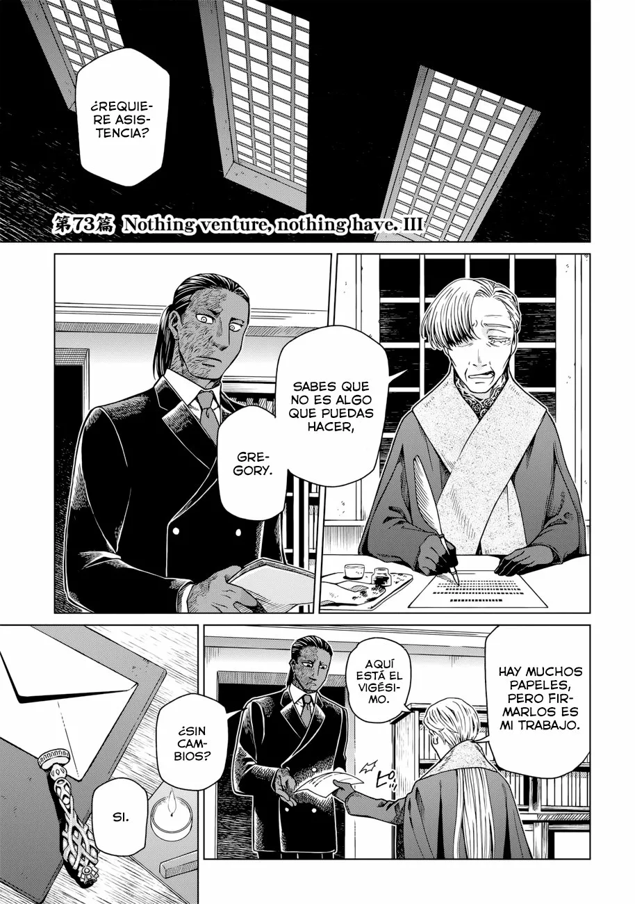 Mahoutsukai no Yome Capítulo 73 - Page 1