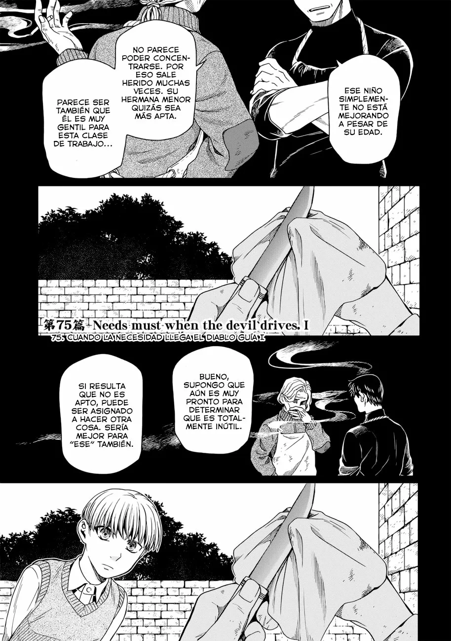 Mahoutsukai no Yome Capítulo 75 - Page 1