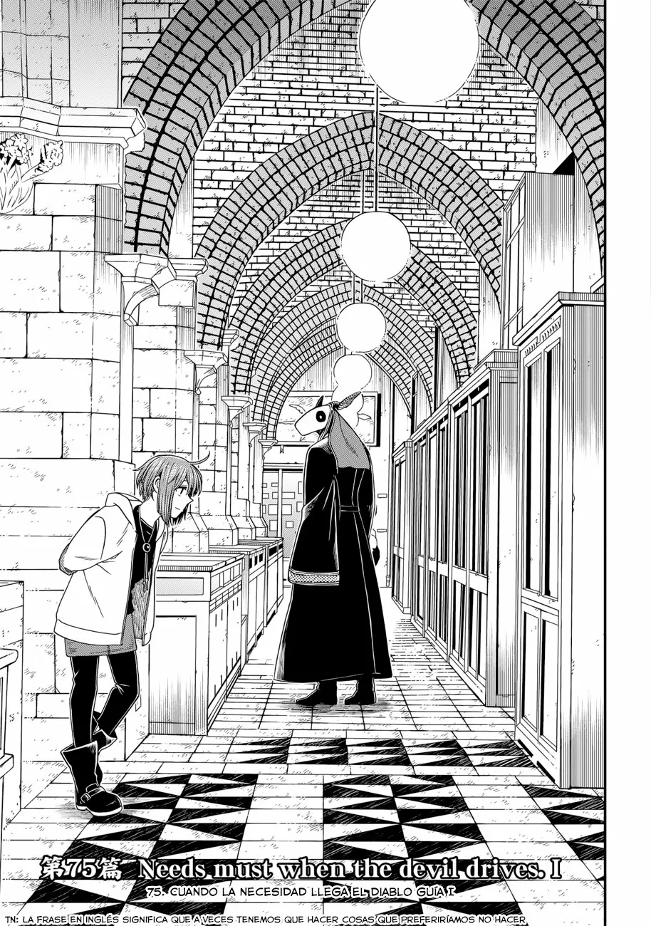 Mahoutsukai no Yome Capítulo 75 - Page 5