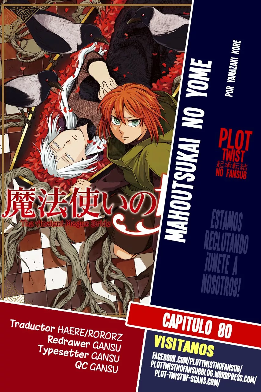 Mahoutsukai no Yome Capítulo 80 - Page 1
