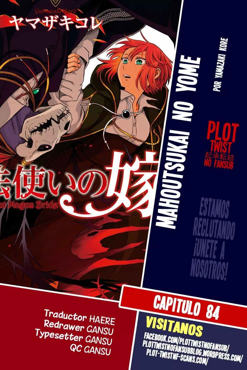 Mahoutsukai no Yome Capítulo 84 - Page 1