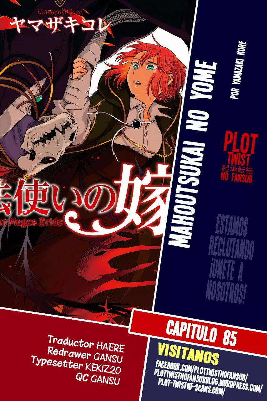 Mahoutsukai no Yome Capítulo 85 - Page 1