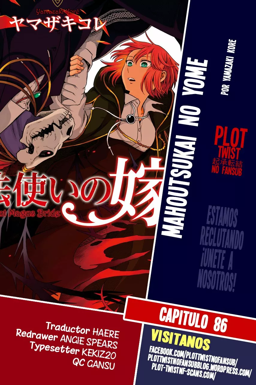 Mahoutsukai no Yome Capítulo 86 - Page 1