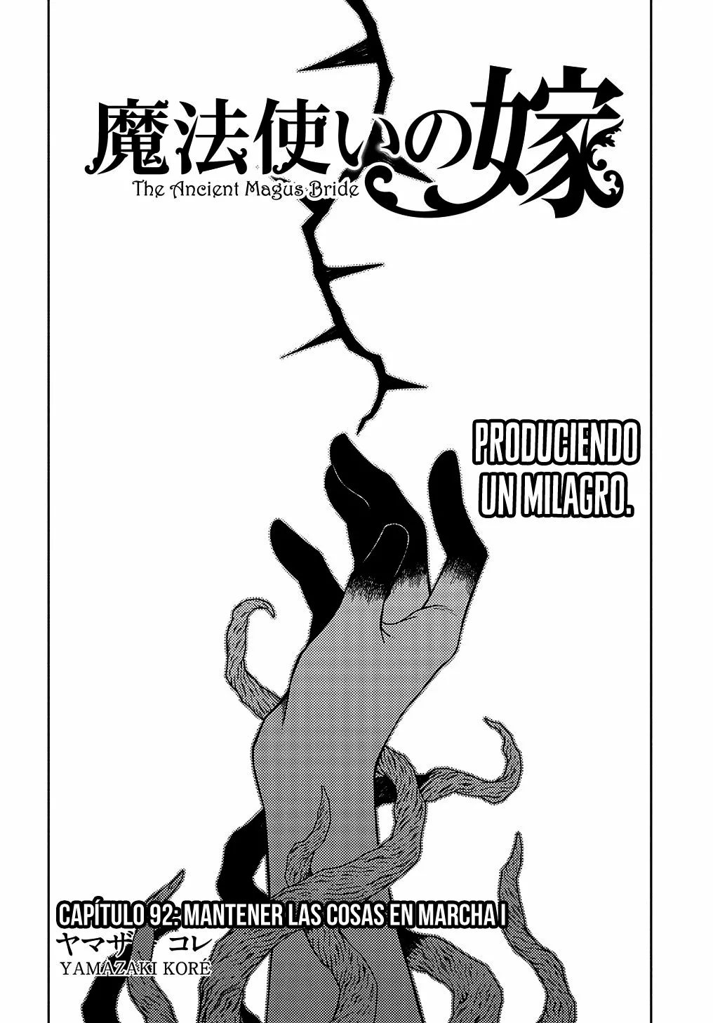 Mahoutsukai no Yome Capítulo 92 - Page 3