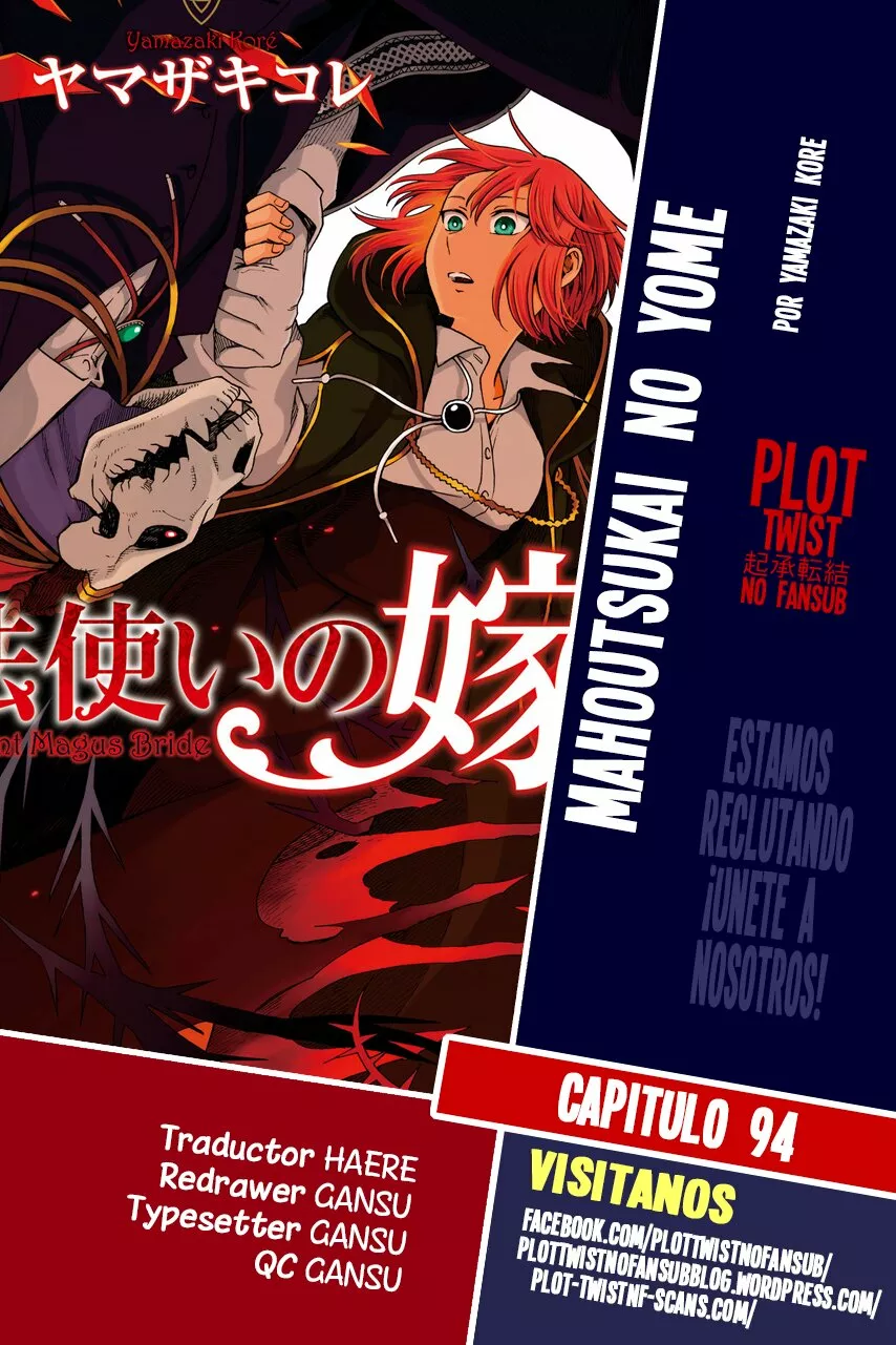 Mahoutsukai no Yome Capítulo 94 - Page 1