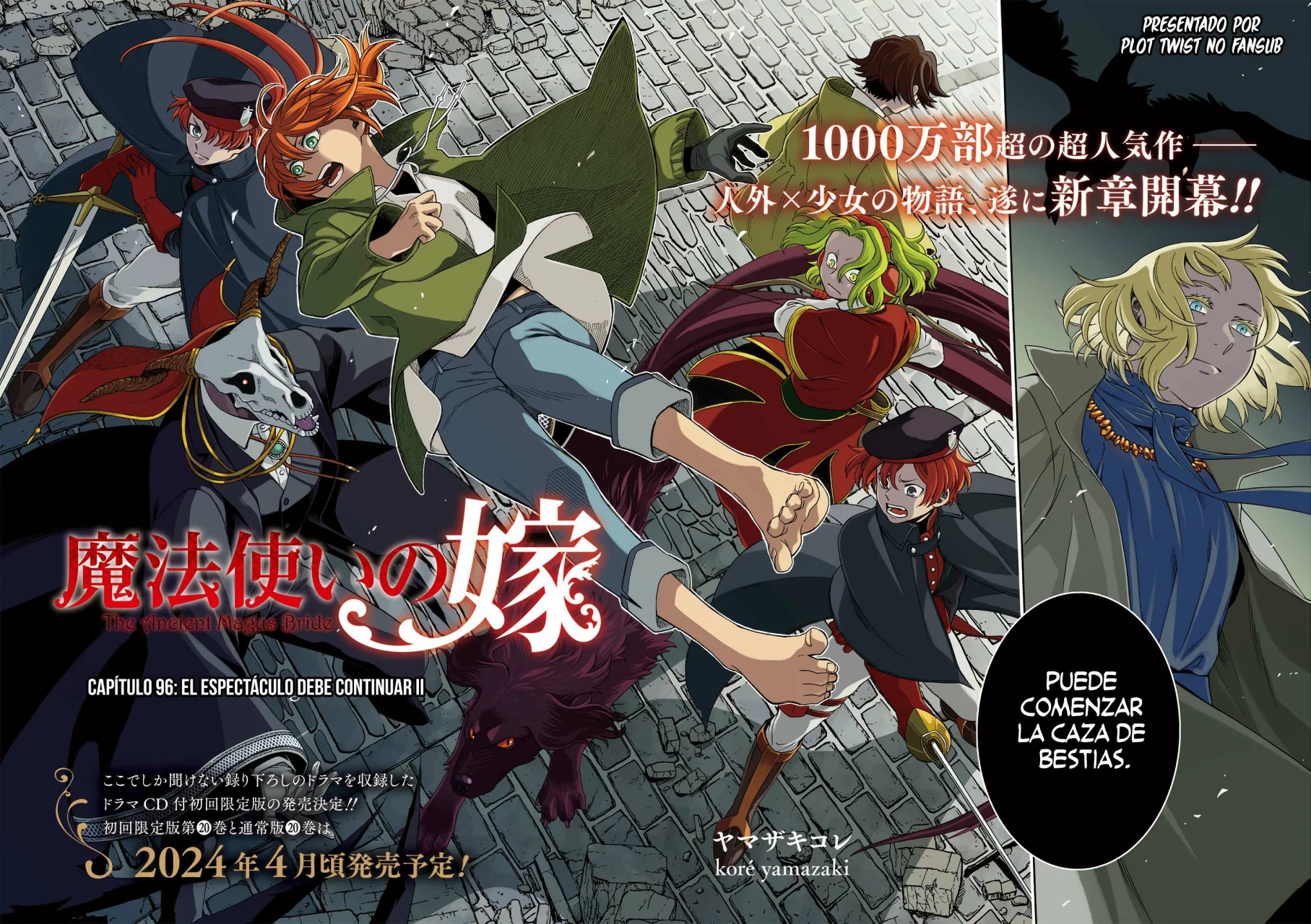 Mahoutsukai no Yome Capítulo 96 - Page 3