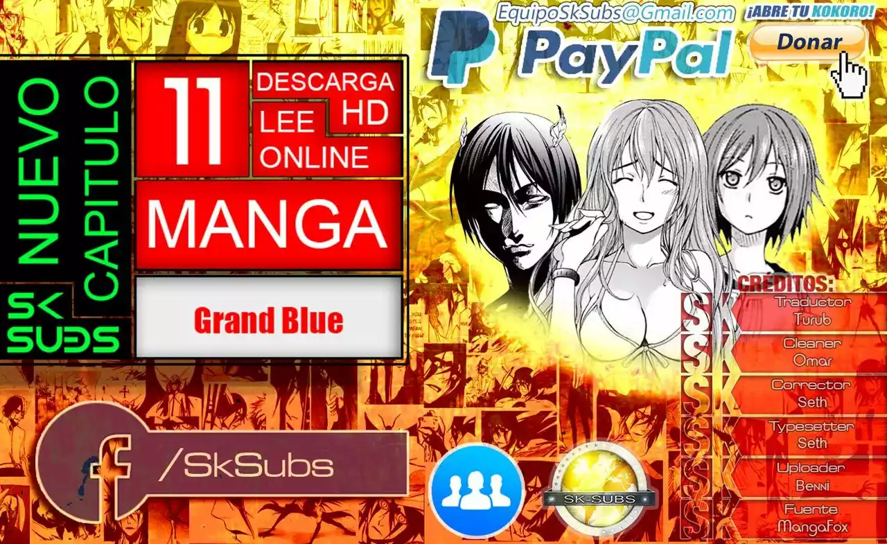 Grand Blue Capítulo 11 - Page 1