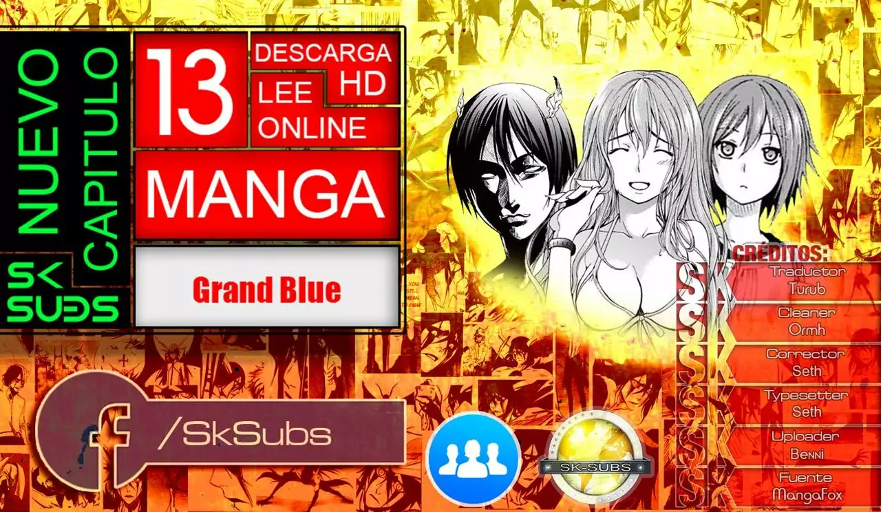 Grand Blue Capítulo 13 - Page 1
