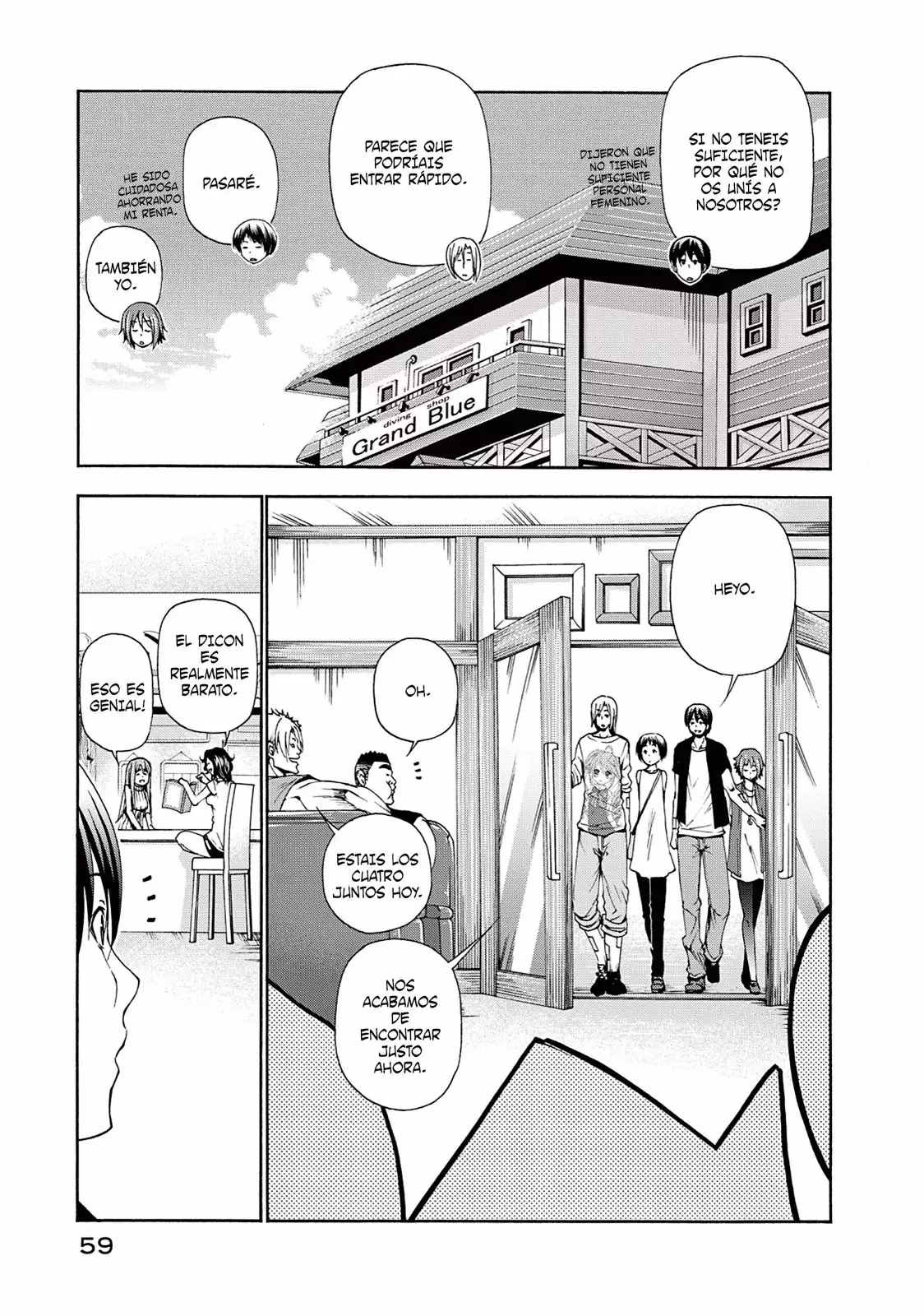 Grand Blue Capítulo 15 - Page 4