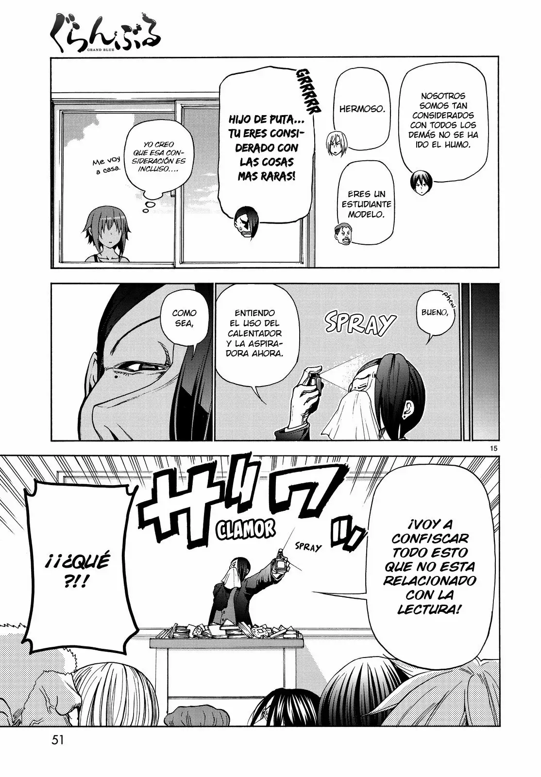 Grand Blue Capítulo 31 - Page 17